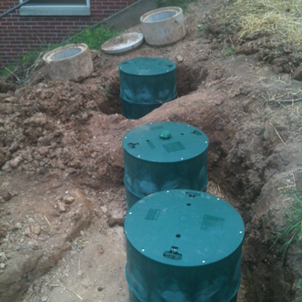 septic tank risers access tanks ground riser polylok bring level drainage advantage ribs